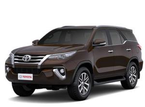 Toyota Fortuner II (AN150, AN160) 5 мест (2015 - ...) 
