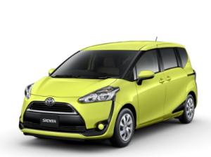 Toyota Sienta II, правый руль (2015 - н в)